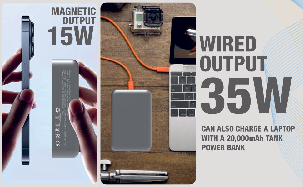 Your Perfect Travel Companion: Muvtech TANK Power Bank.