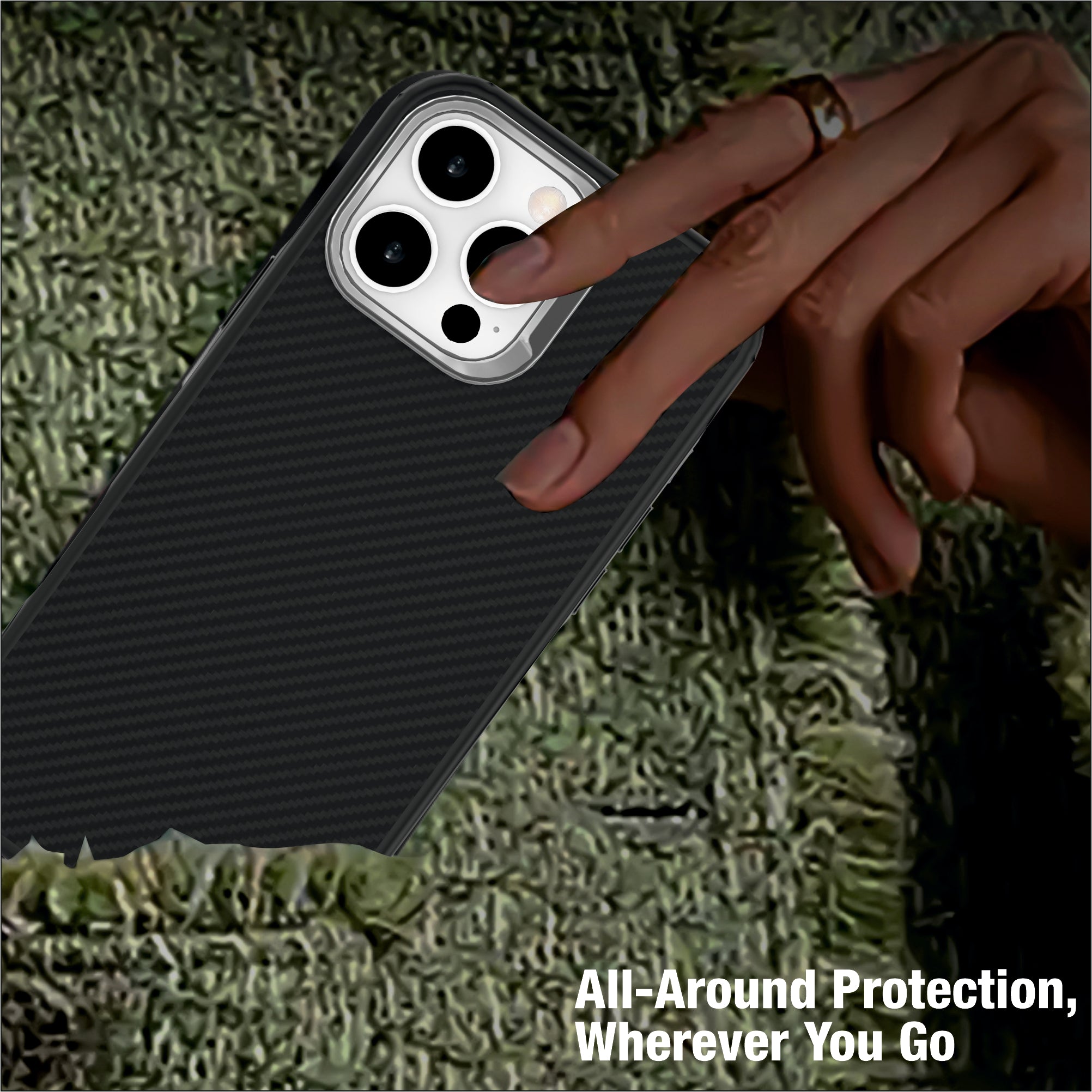 CABO Snap Tough Aramid Mag-Safe Compatible Case for iPhone 16 Series