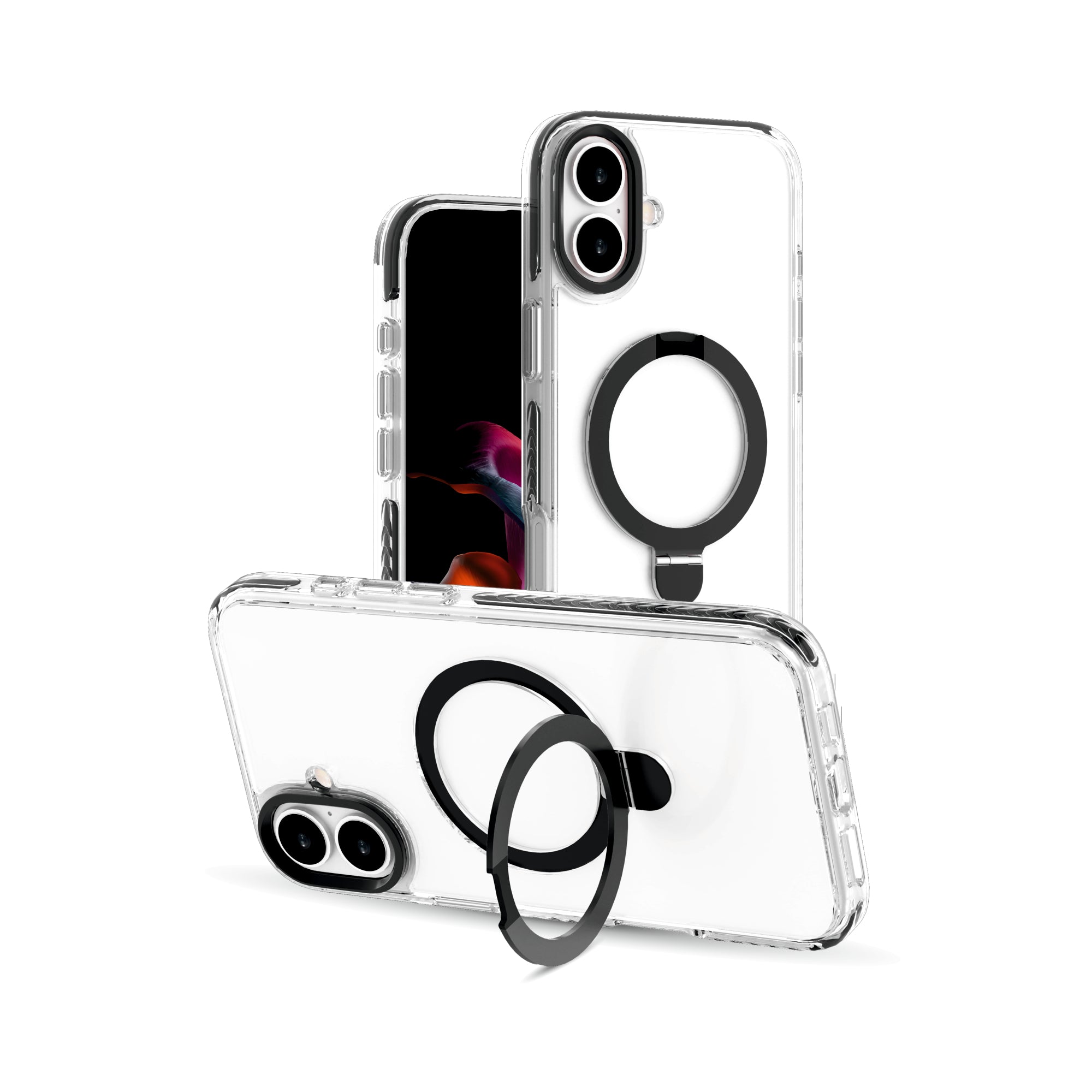 EVO SNAP Kickstand Mag-Safe Compatible Case for iPhone 16 Series