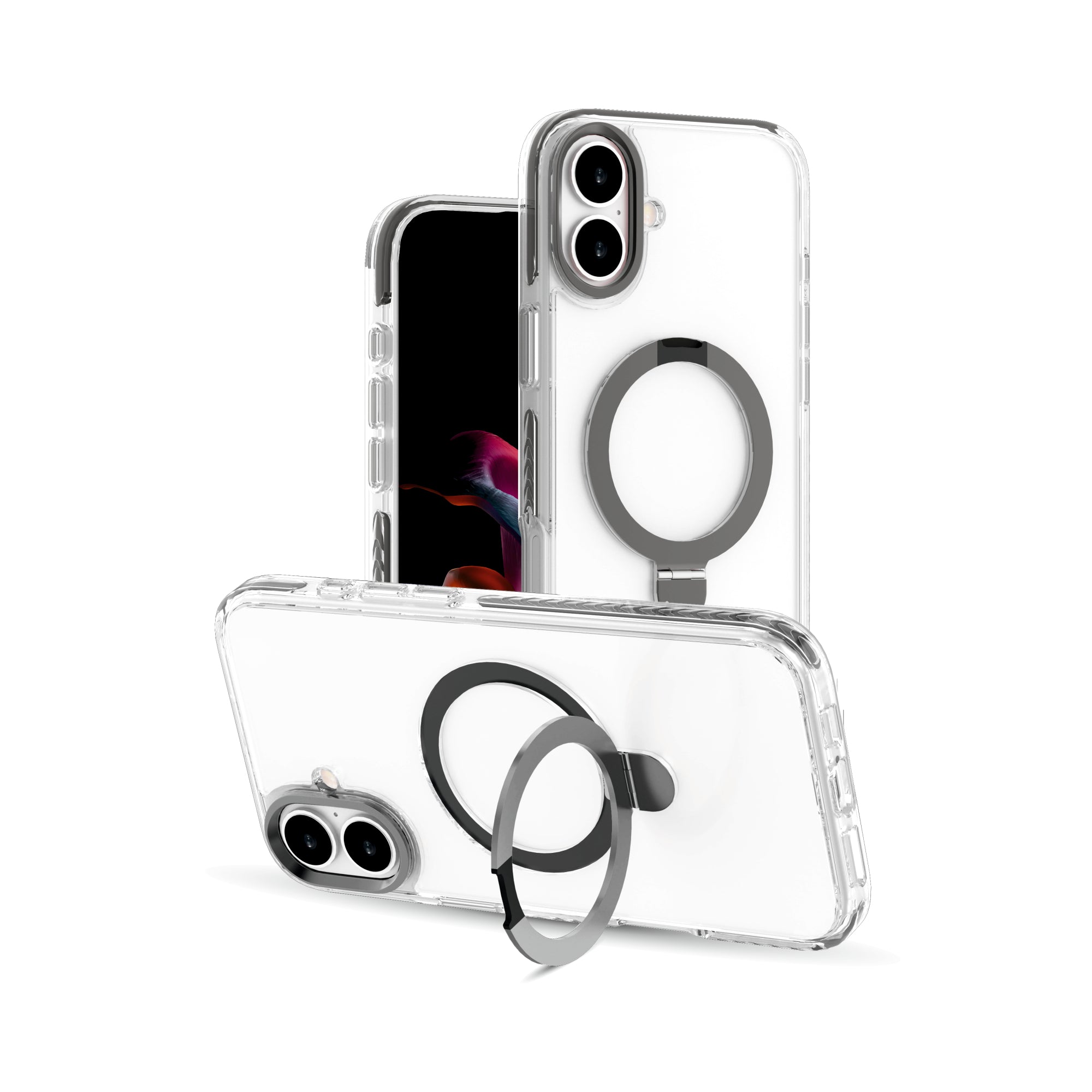 EVO SNAP Kickstand Mag-Safe Compatible Case for iPhone 16 Series