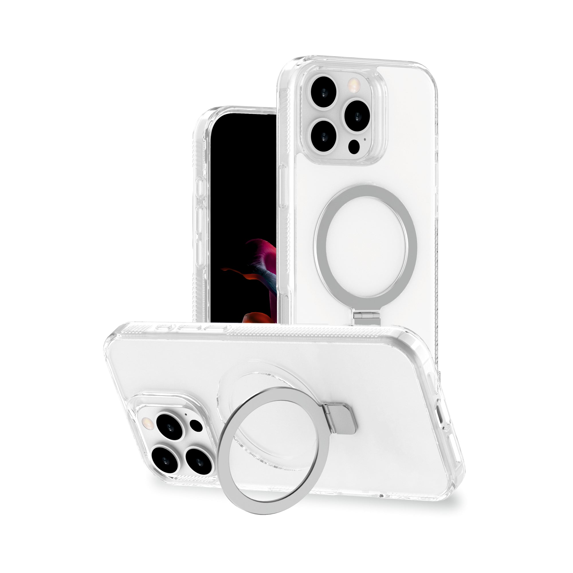 RIO SNAP KICKSTAND TPU Mag-Safe Compatible Case for iPhone 16 Series