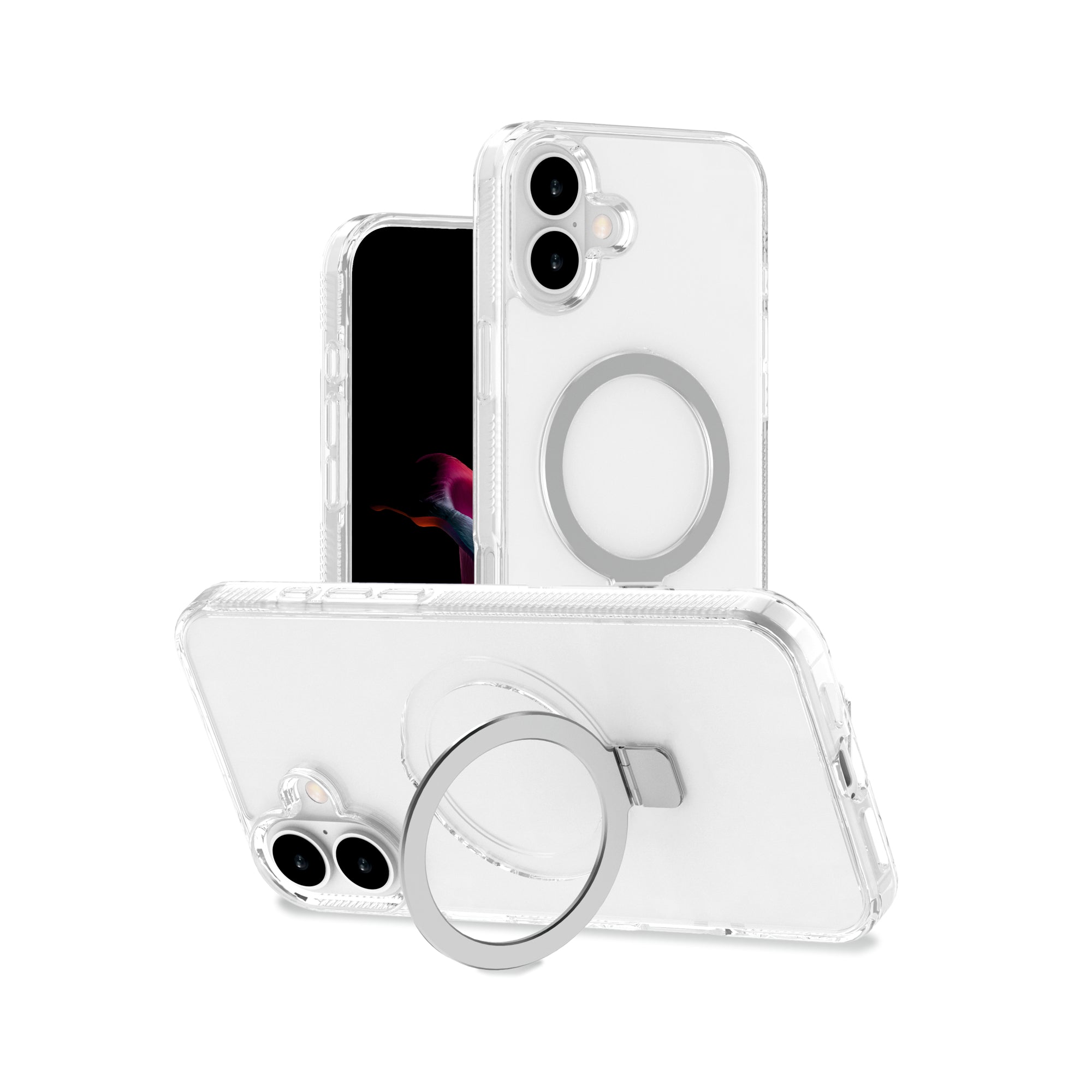 RIO SNAP KICKSTAND TPU Mag-Safe Compatible Case for iPhone 16 Series