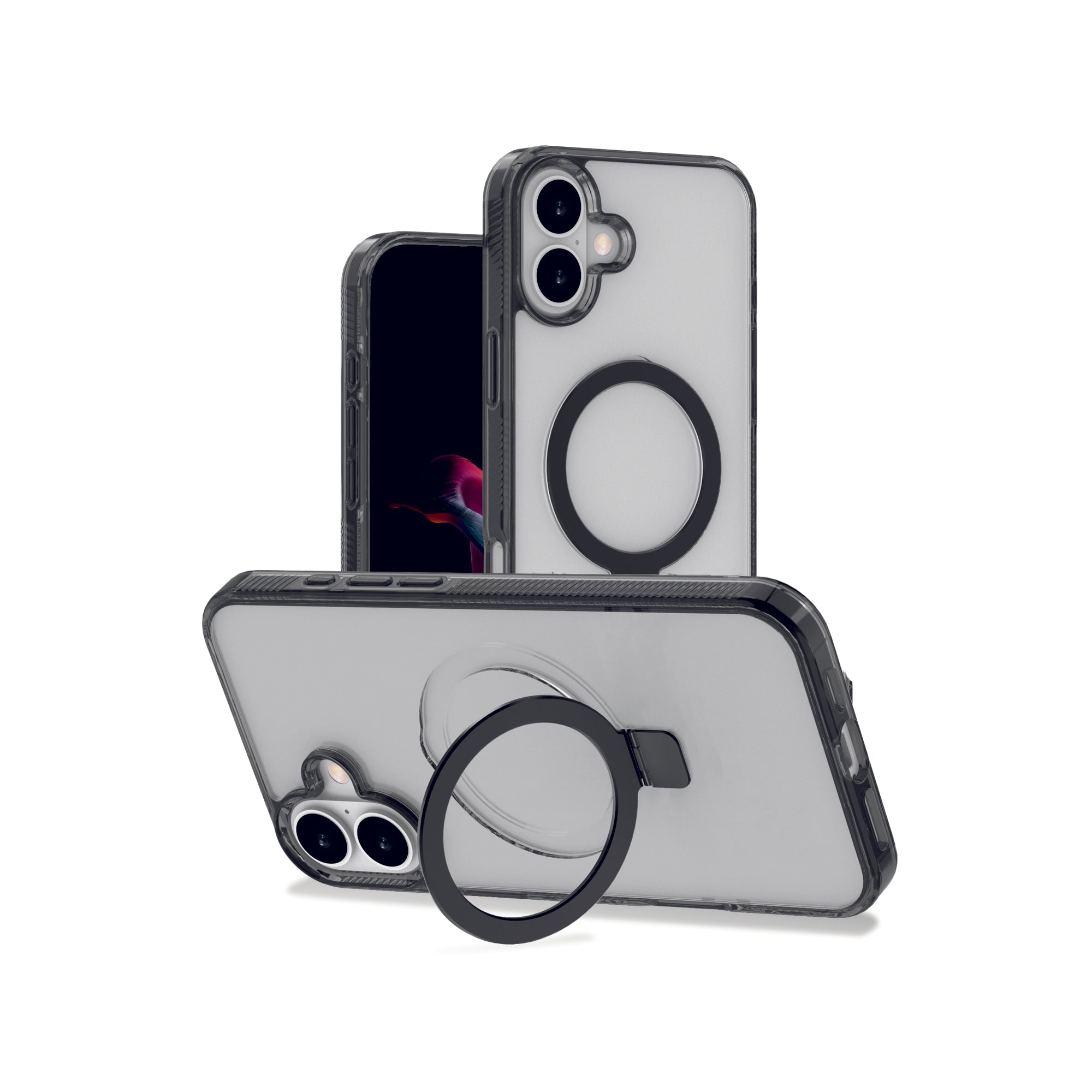 RIO SNAP KICKSTAND TPU Mag-Safe Compatible Case for iPhone 16 Series