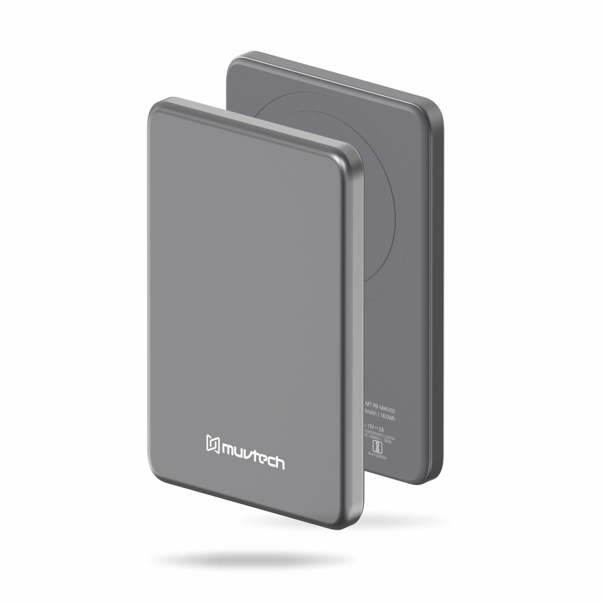 AEROSLIM 5000mAh Ultra-Slim, 15W Mag-Safe Compatible Power Bank