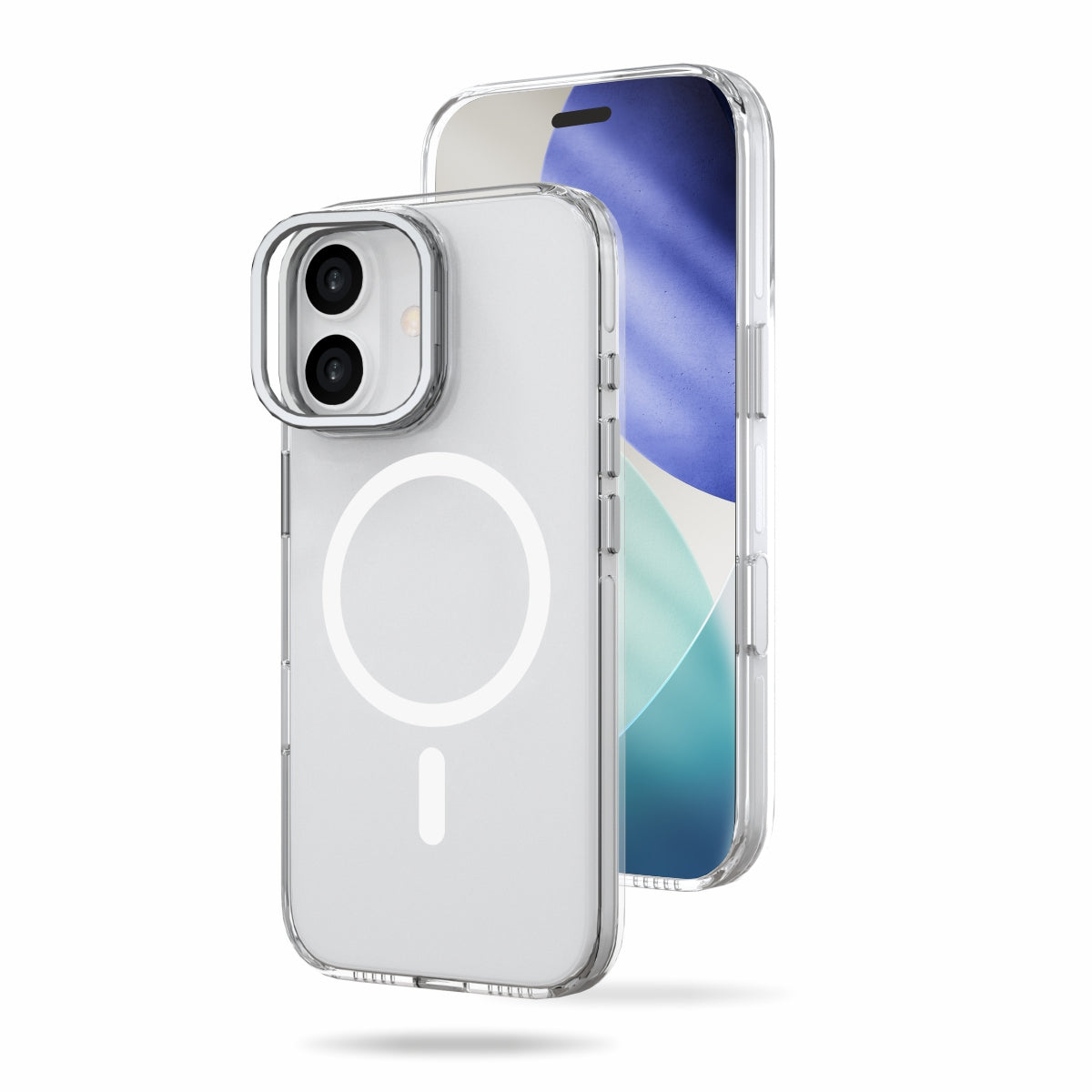 Clario X Anti Yellow Case for iPhone 17 Series with Stand