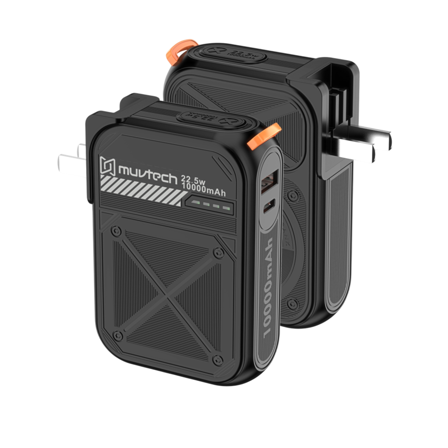 Travel Mate Power Bank + Adapter (2-in-1)