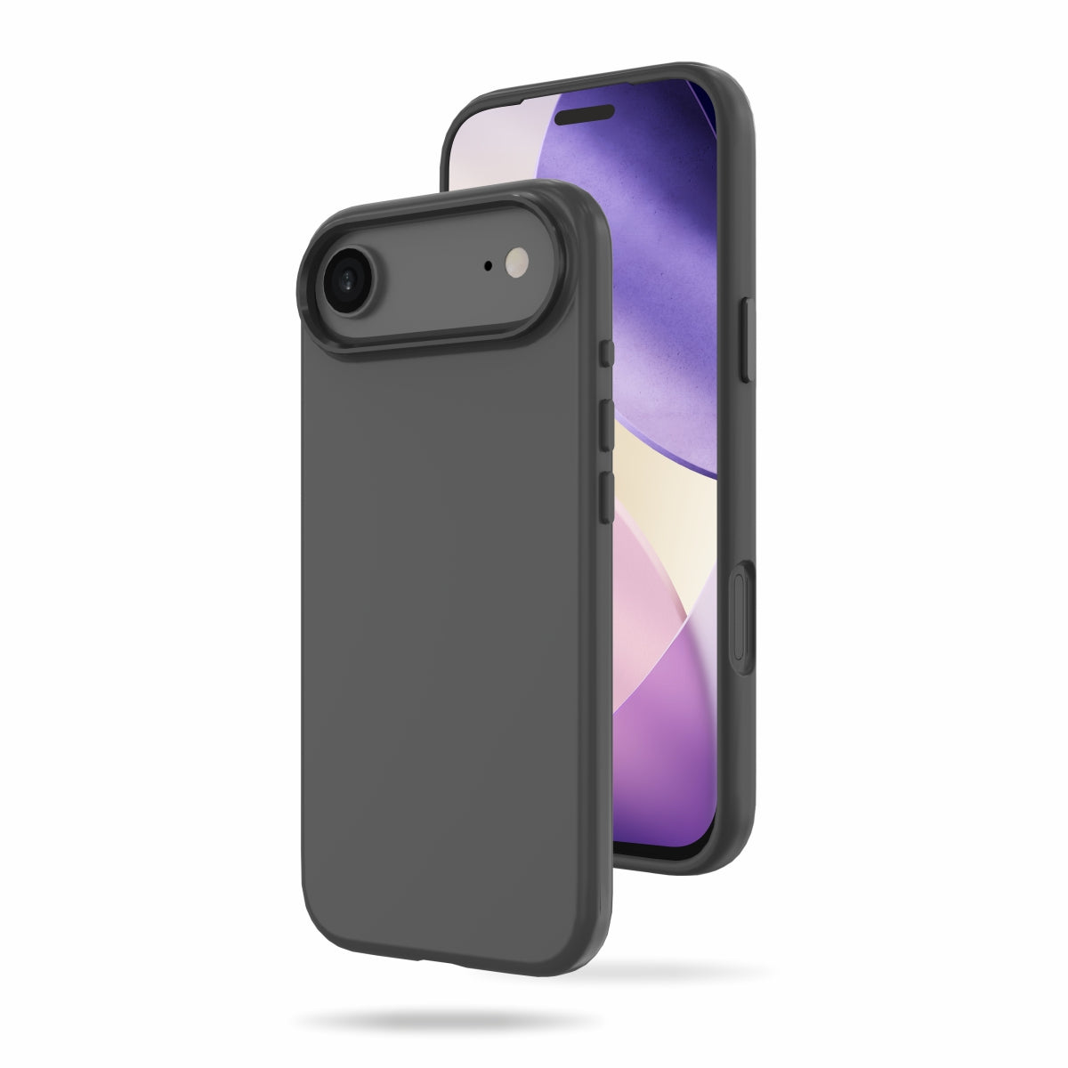 Capri Case for iPhone 17 Air Liquid Silicone Case with Metal Camera Ring and Buttons