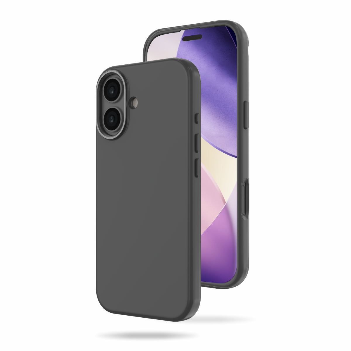 Capri Case for iPhone 17 Liquid Silicone Case with Metal Camera Ring and Buttons