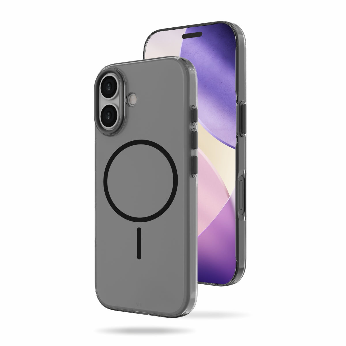 Crystal Halo Case for iPhone 17 Series, Slim Case with Camera Protection Bump, Anti-Yellow Case