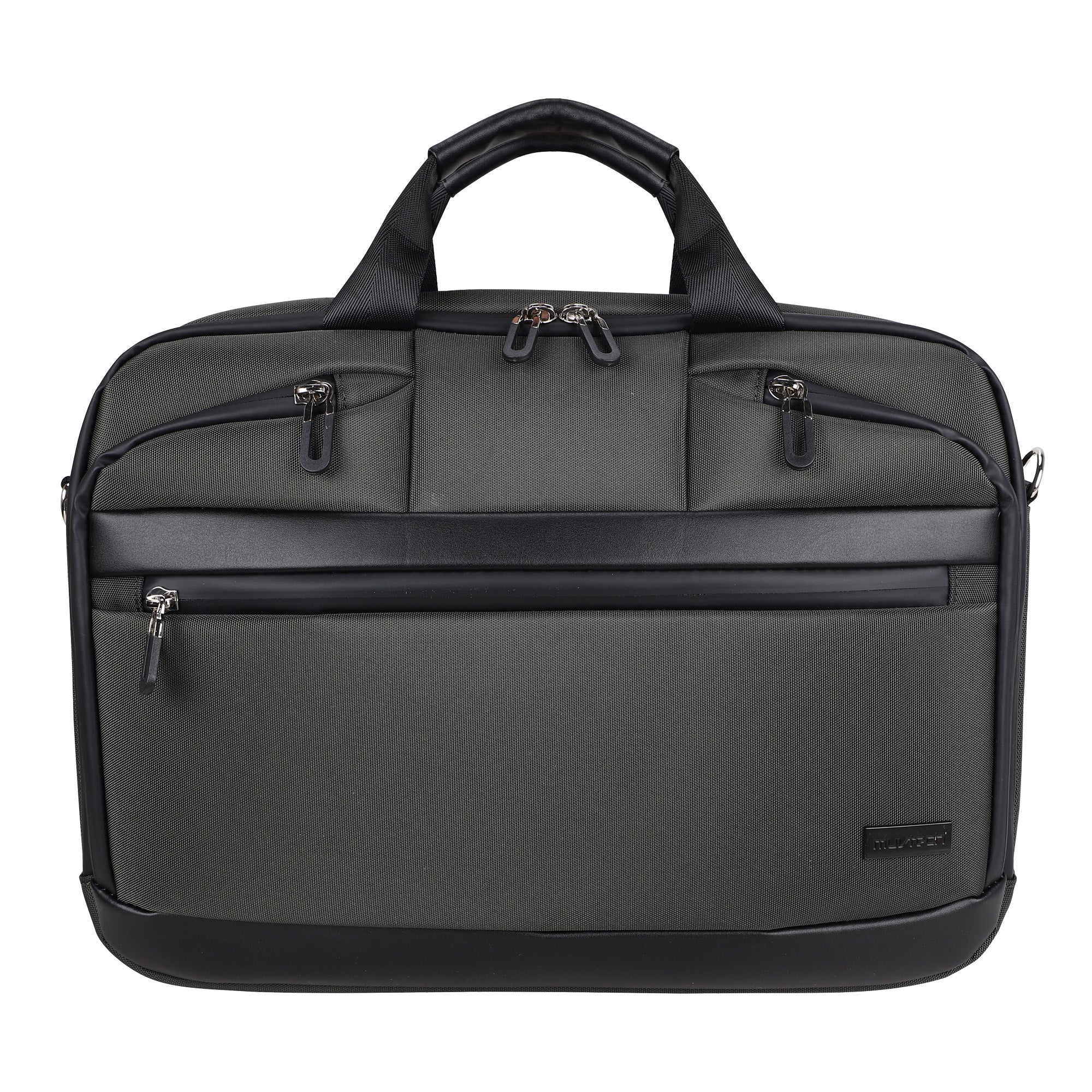 Zurich Brief Case Nylon Laptop Bag – Water-Repellent, Multi-pocket Design with Waterproof Zipper & Strong Handle (Ideal for Executive One-Day Travel