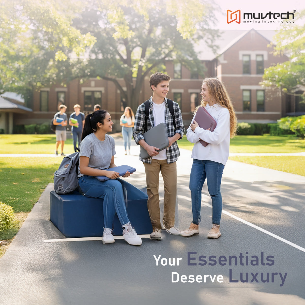 Slevo Laptop Sleeve – Elasticated Fit with Lycra & Neoprene Outer, Soft Padded Interior for MacBook (13 Inches)