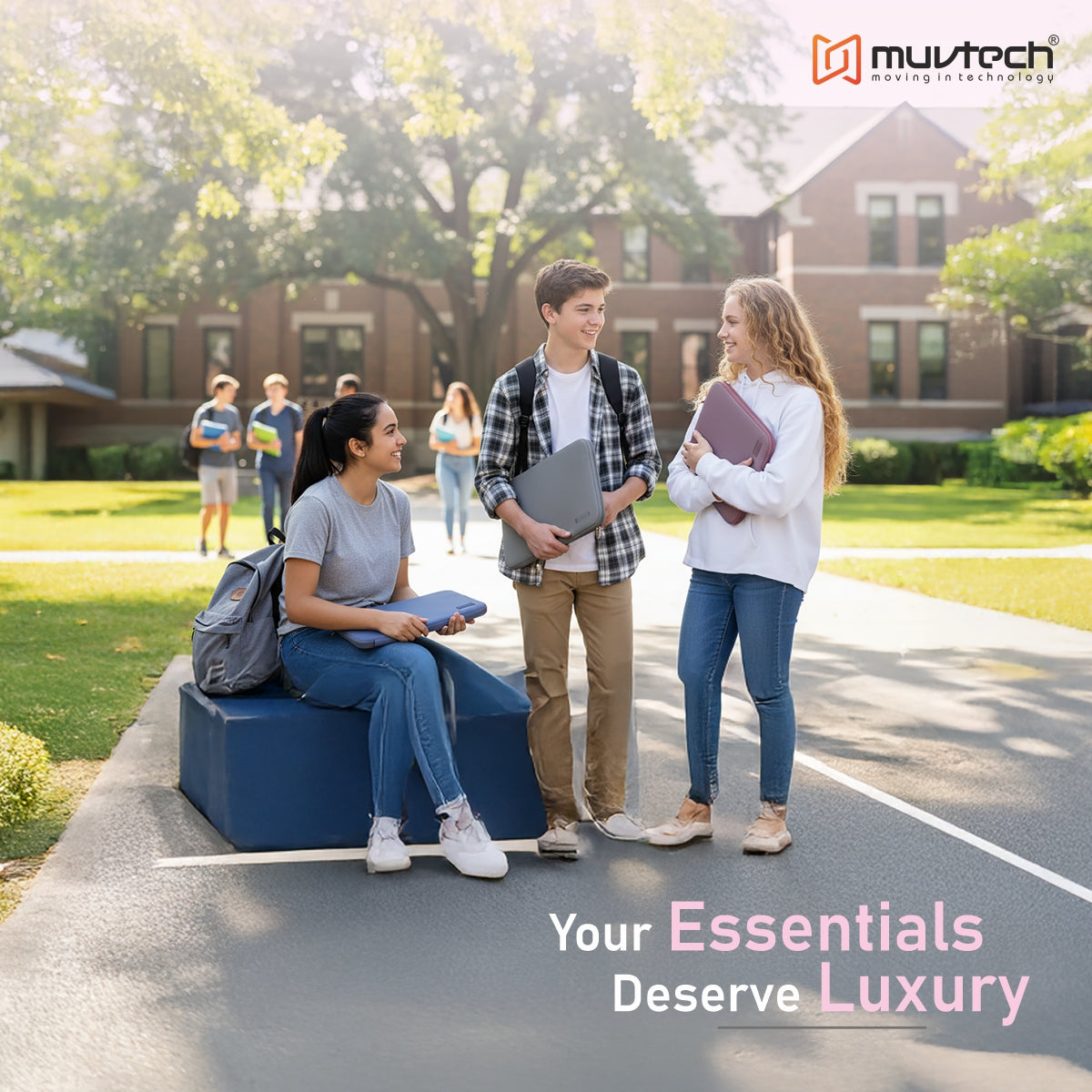 Slevo Laptop Sleeve – Elasticated Fit with Lycra & Neoprene Outer, Soft Padded Interior for MacBook (13 Inches)