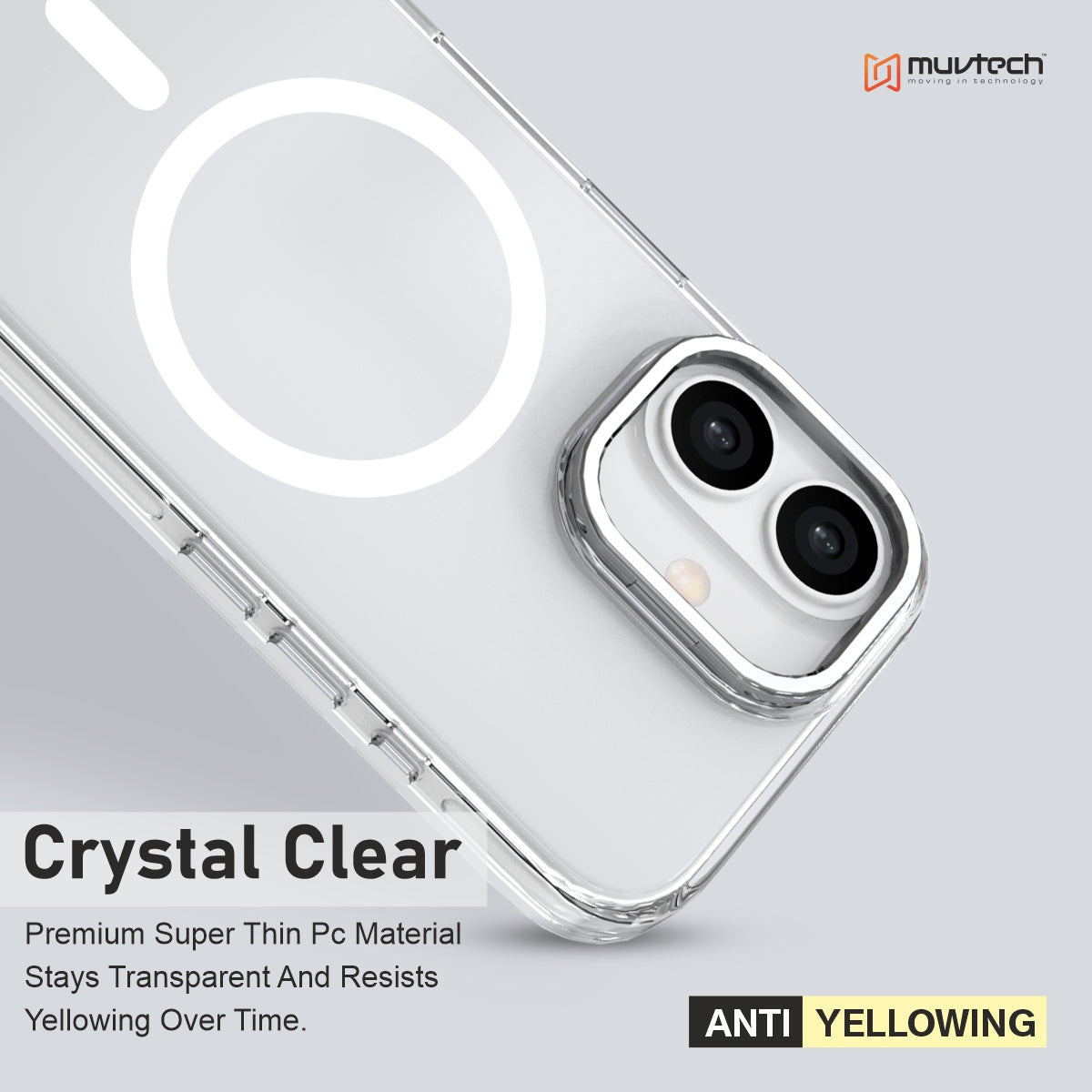 Clario X Anti Yellow Case for iPhone 17 Series