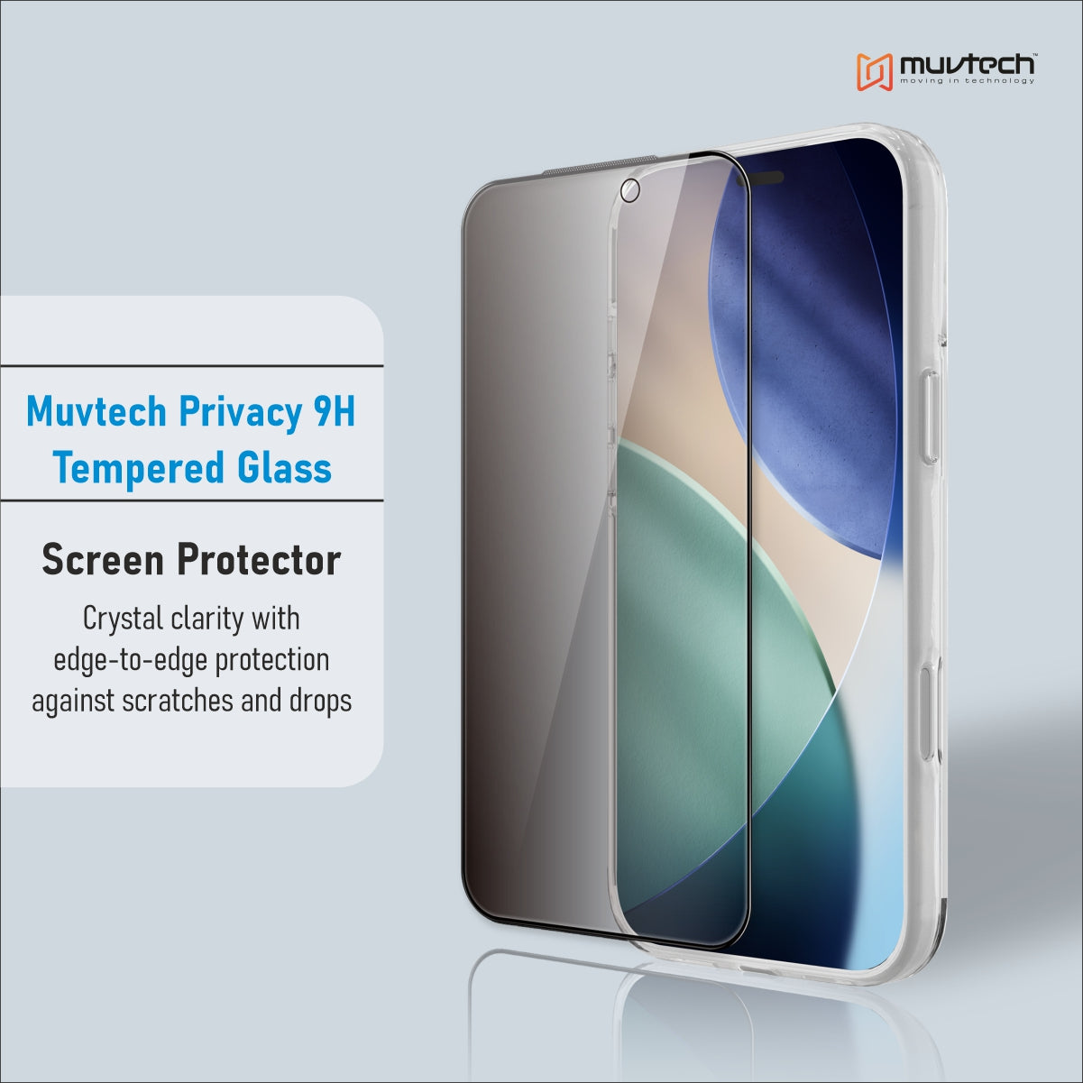 Privacy Glass for iPhone 17/Air/Pro/Pro Max