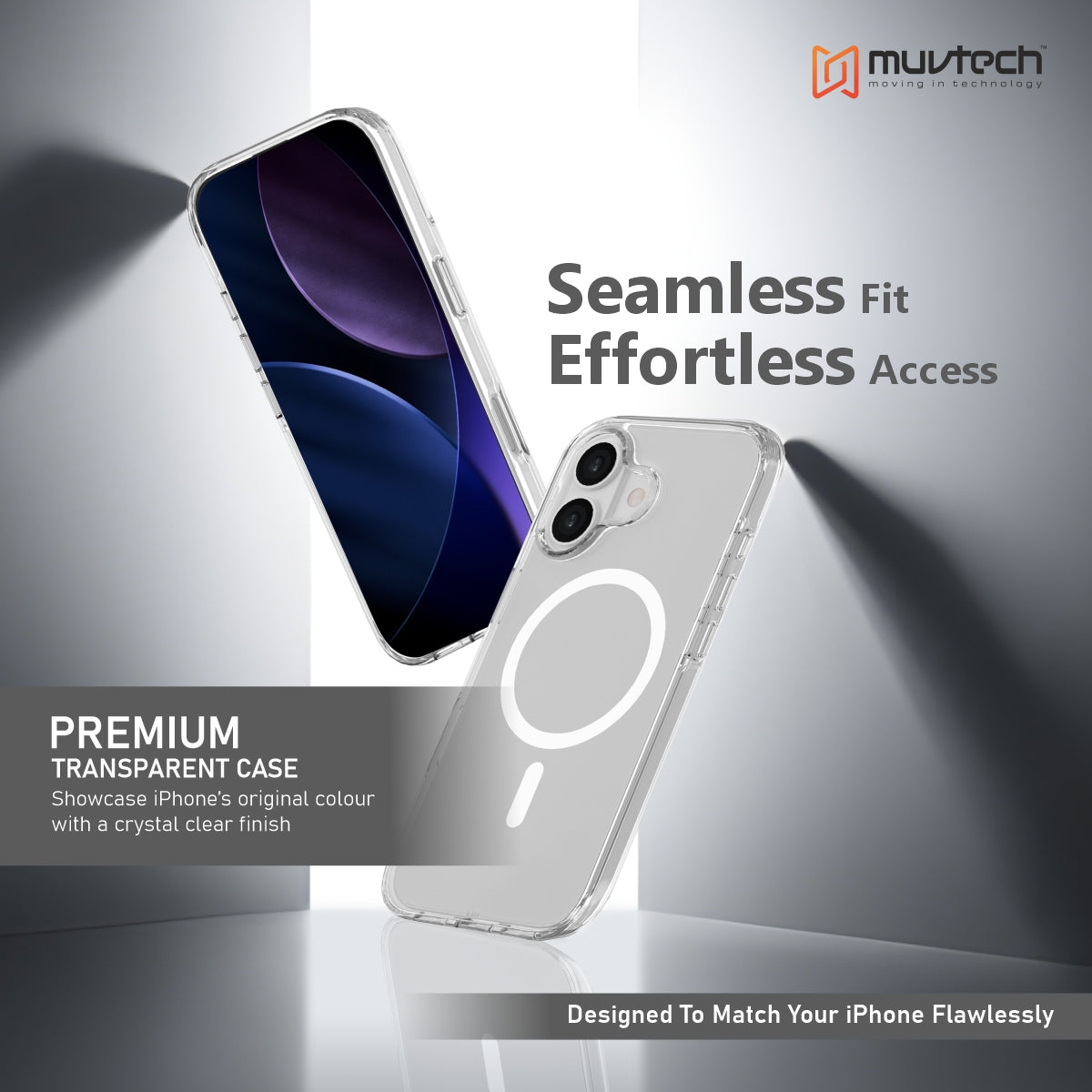 Armour Combo Kit (3 in 1) – 360° Full Protection Case with 9H Tempered Glass & Camera lens | MagSafe Compatible | Designed for iPhone 17