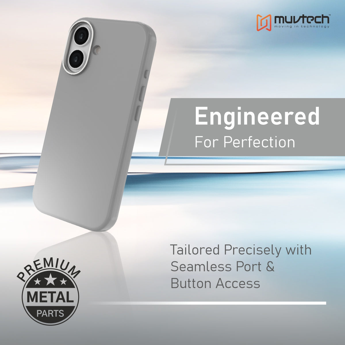 Capri Case for iPhone 17 Liquid Silicone Case with Metal Camera Ring and Buttons