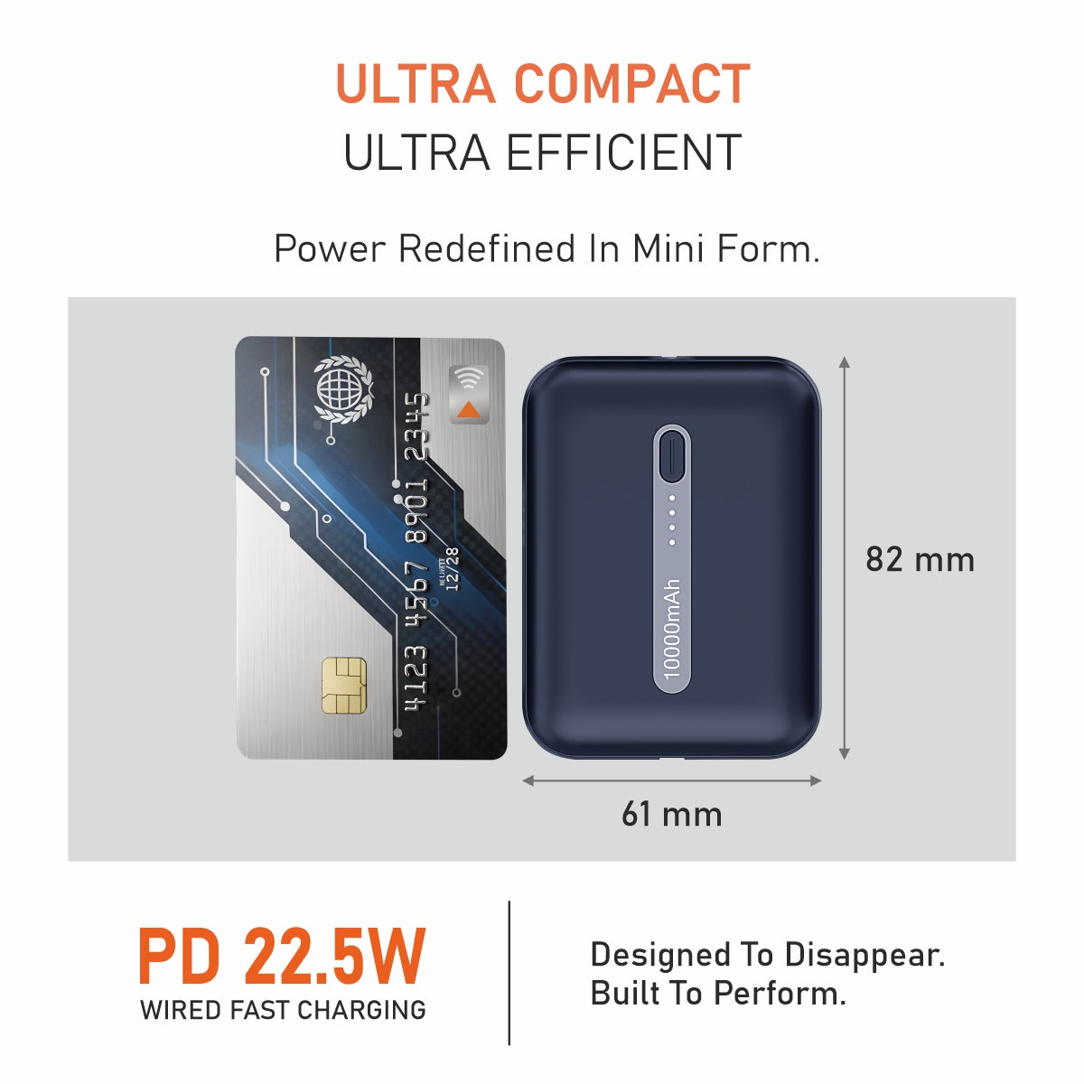 Zip 10- 10000mAh Fast Charging Power Bank
