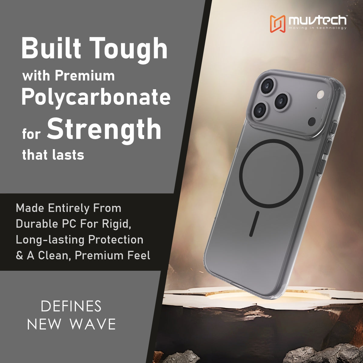 Crystal Halo Case for iPhone 17 Pro / Pro Max