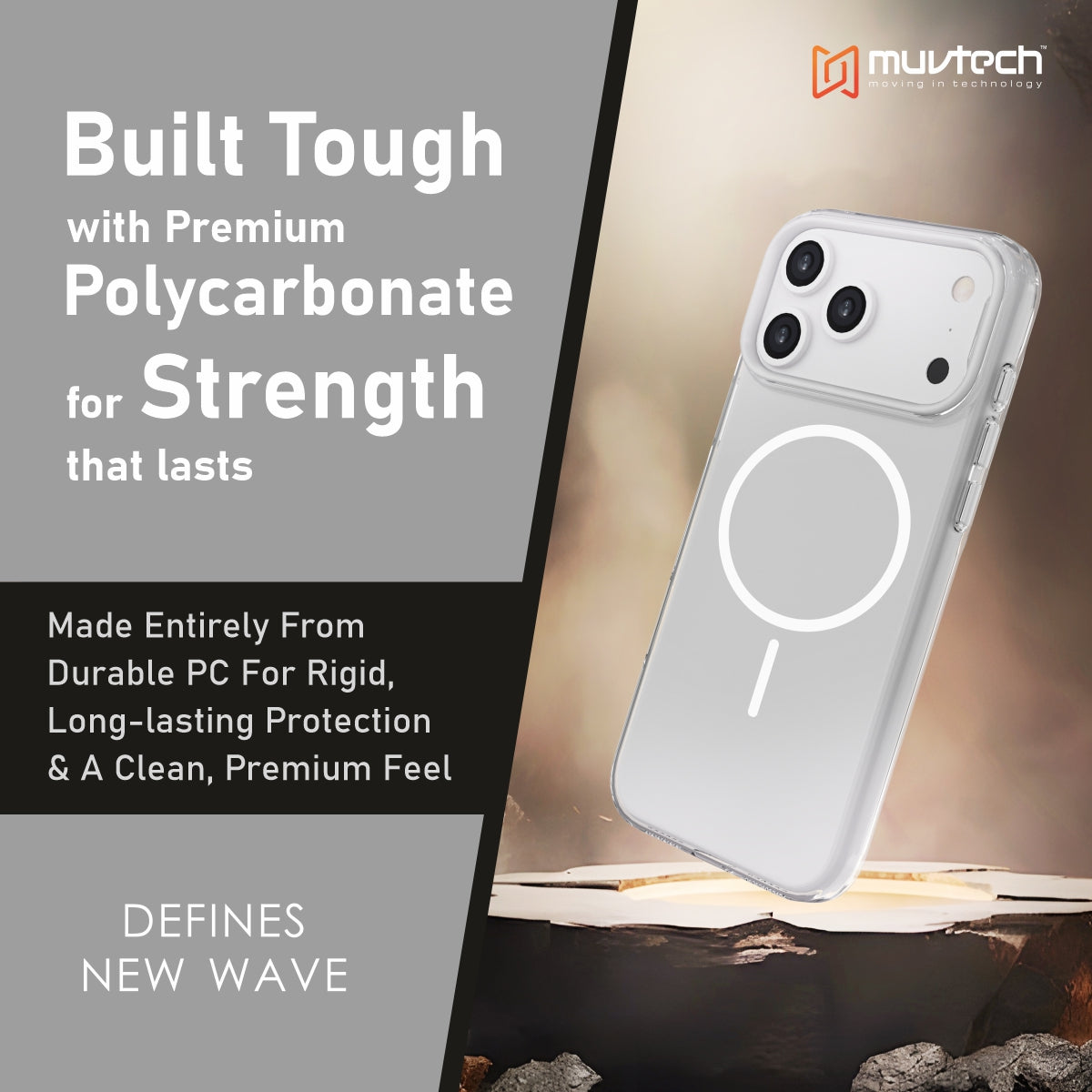 Crystal Halo Case for iPhone 17 Pro / Pro Max