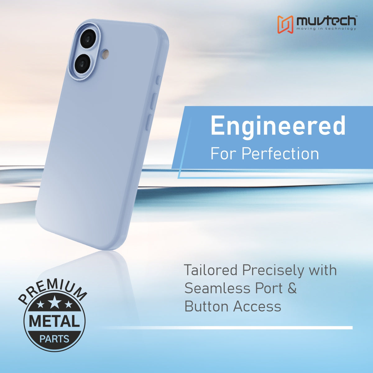 Capri Case for iPhone 17 Liquid Silicone Case with Metal Camera Ring and Buttons