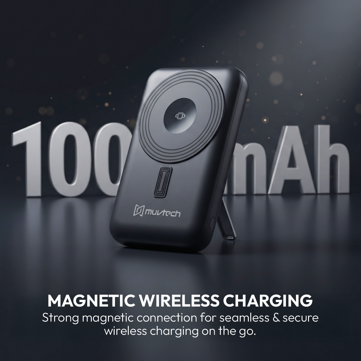 Pocket Link 10000mAh Power Bank with Cables