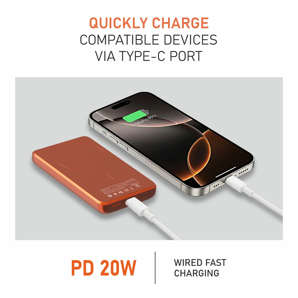 Slim II, 10000 mAh Power Bank