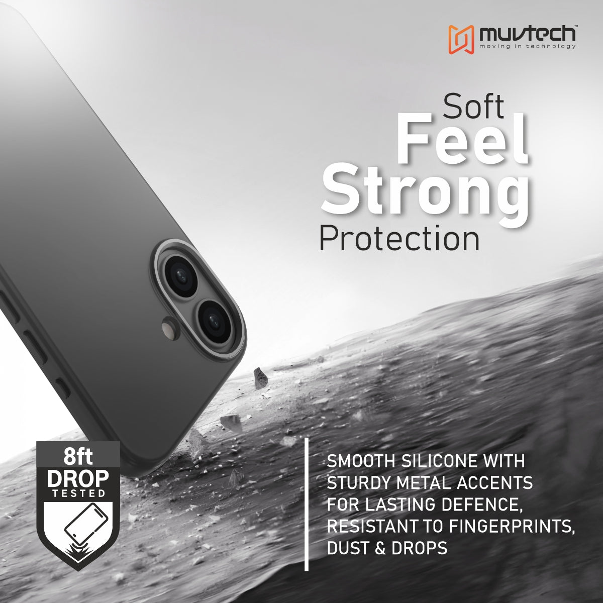 Capri Case for iPhone 17 Liquid Silicone Case with Metal Camera Ring and Buttons