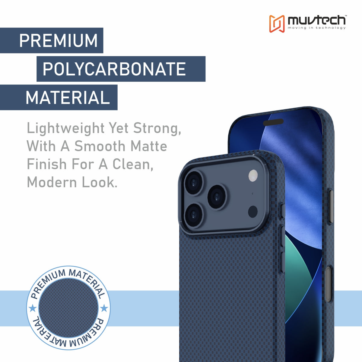 Slim Case for iPhone 17 Pro / Pro Max, 1.5mm PC Slim Case with Metal Camera Ring and Metal Buttons