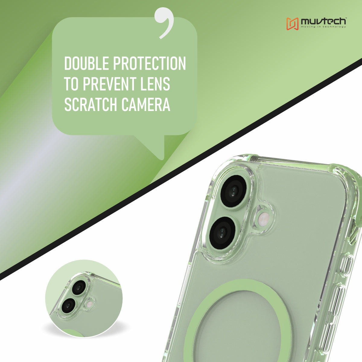 Sheild Case for iPhone 17 Anti-shock Case With Raised Corners for Protection