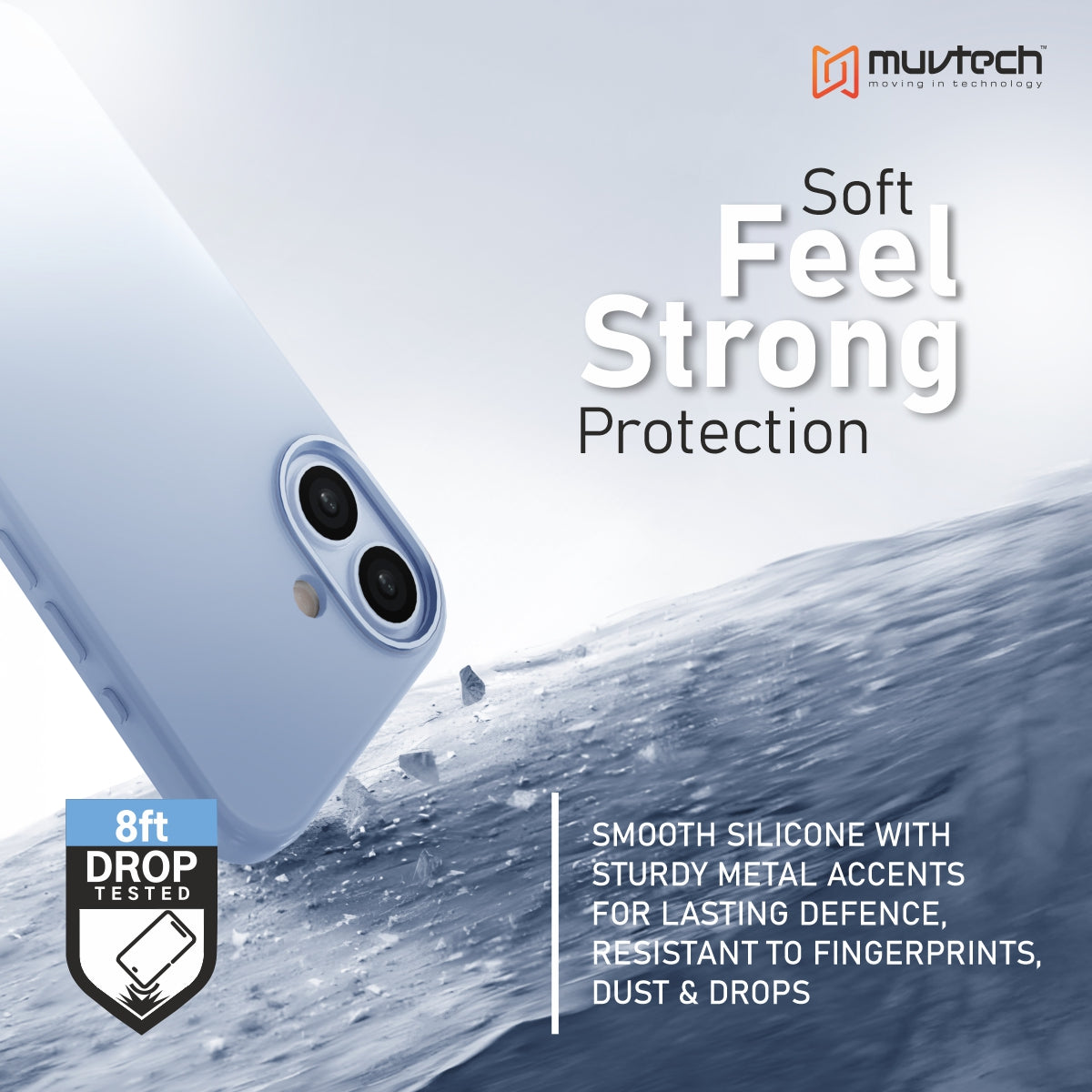 Capri Case for iPhone 17 Liquid Silicone Case with Metal Camera Ring and Buttons