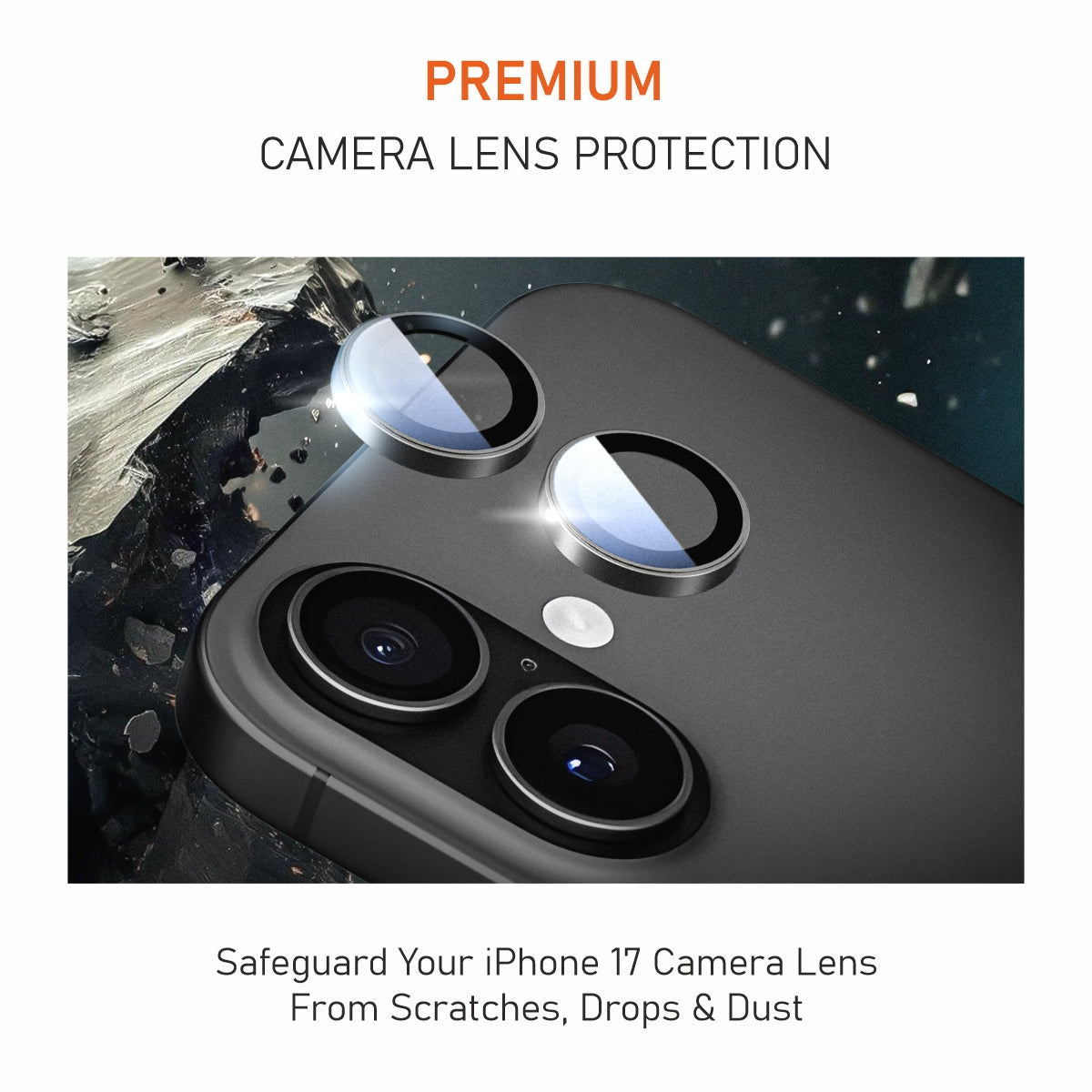 Muvtech iPhone 17 Series Camera Lens Protector