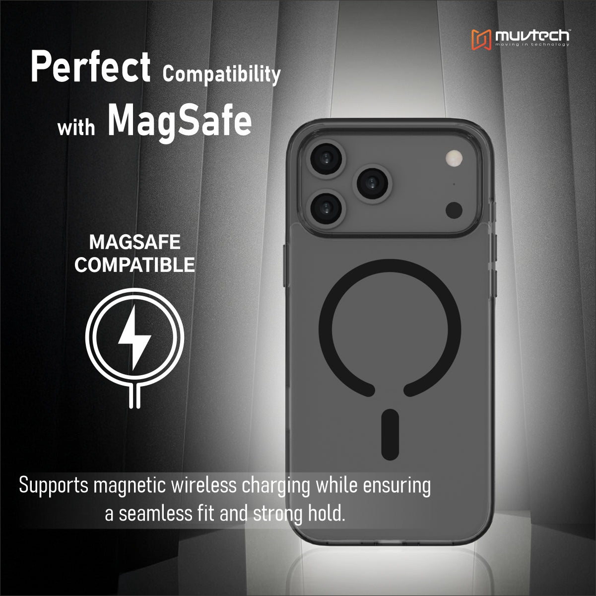 Plyo Case for iPhone 17 Pro/Pro Max Transparent With Coloured Sides Hybrid case, Anti-Yellow Case