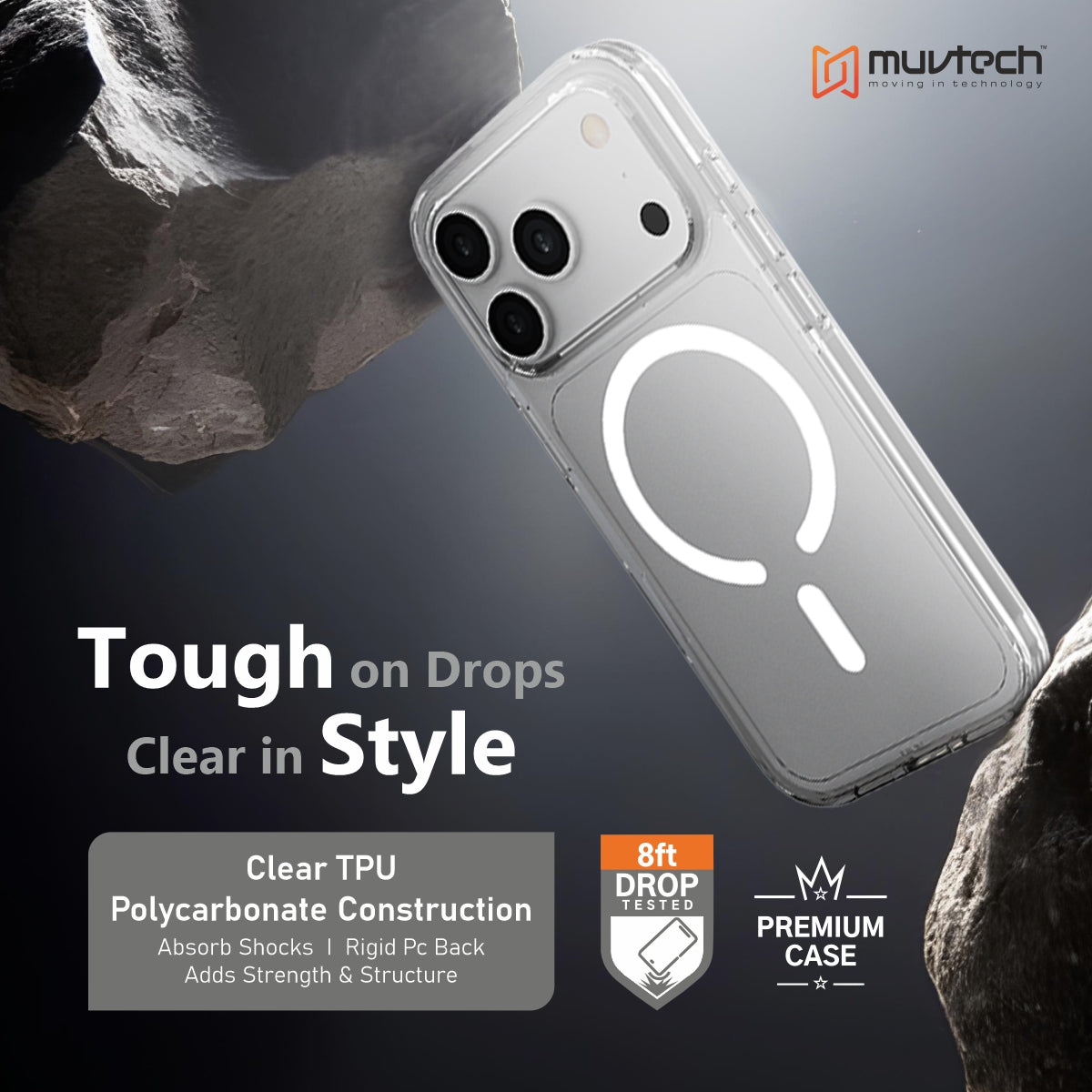 Armour Case for iPhone 17 Series Premium Transparent Case