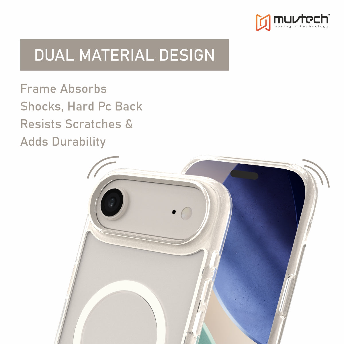 York Case for iPhone 17 Air Protective Case with Camera Protection Bump