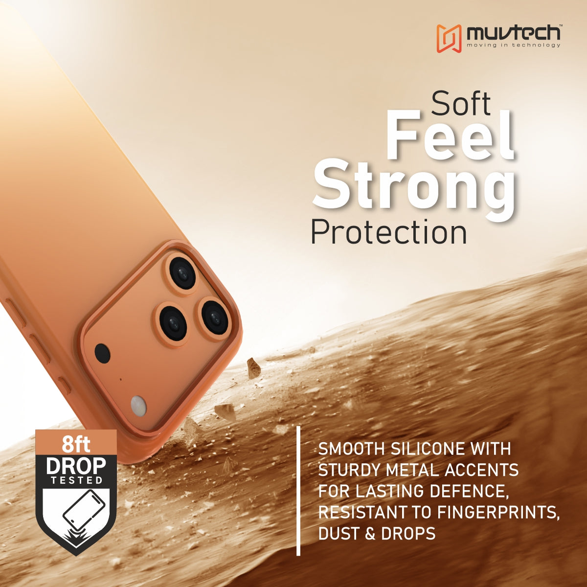 Capri Case for iPhone 17 Pro / Pro Max Liquid Silicone Case with Metal Camera Ring and Buttons