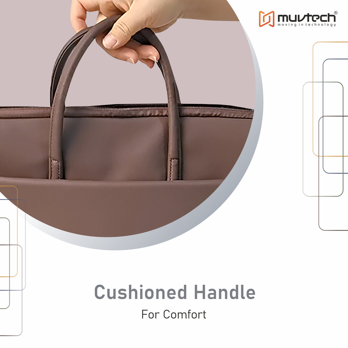 Muvtech KYRA Laptop Bag – Premium Stylish Laptop Bag for Laptops up to 15 Inch