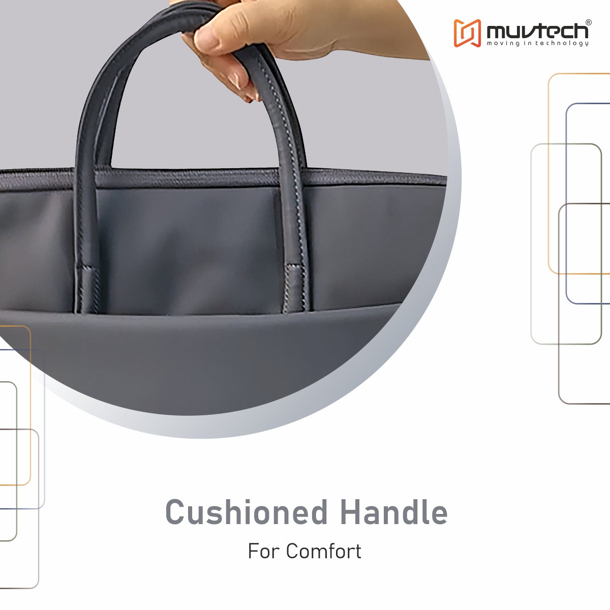 Muvtech KYRA Laptop Bag – Premium Stylish Laptop Bag for Laptops up to 15 Inch