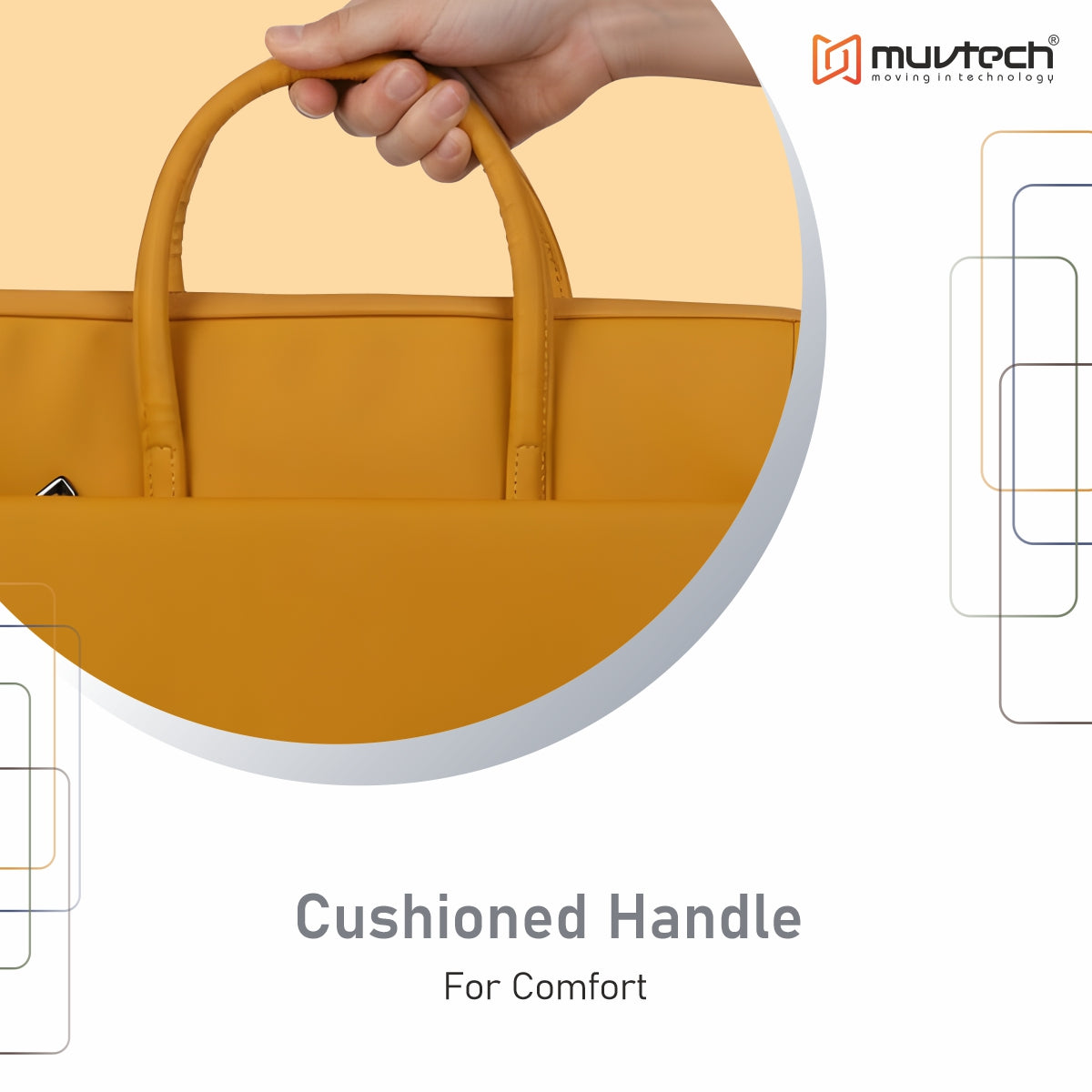 Muvtech KYRA Laptop Bag – Premium Stylish Laptop Bag for Laptops up to 15 Inch