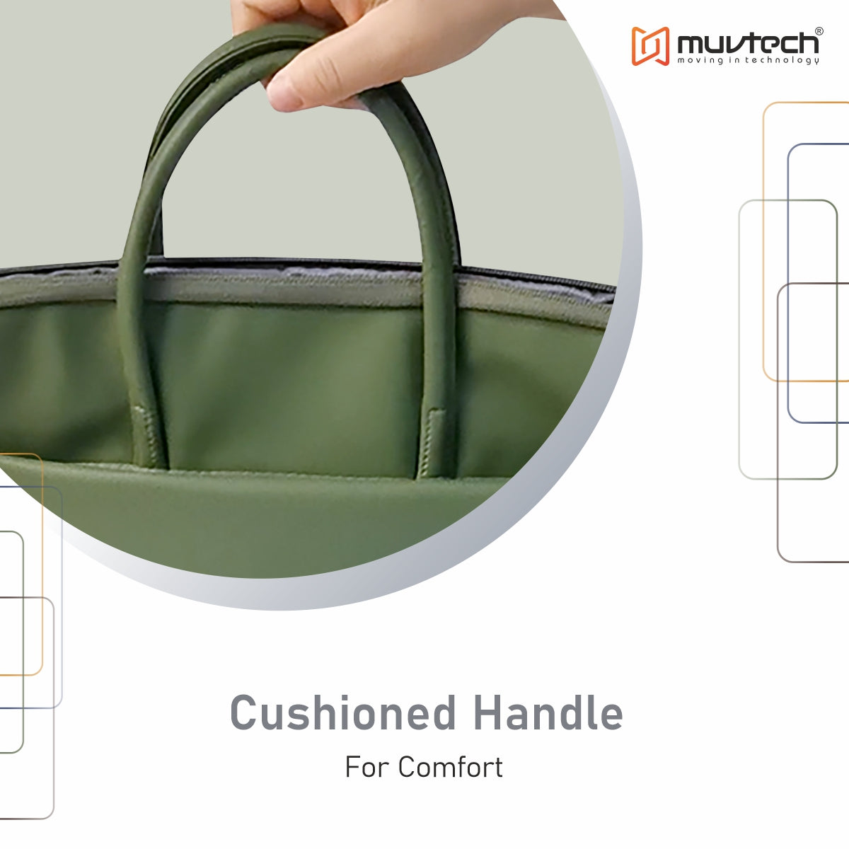 Muvtech KYRA Laptop Bag – Premium Stylish Laptop Bag for Laptops up to 15 Inch