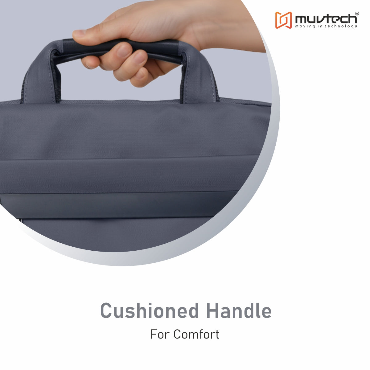 Muvtech Ruvo Premium Laptop Bag – Stylish & Protective Bag for Laptops Up to 14 inches