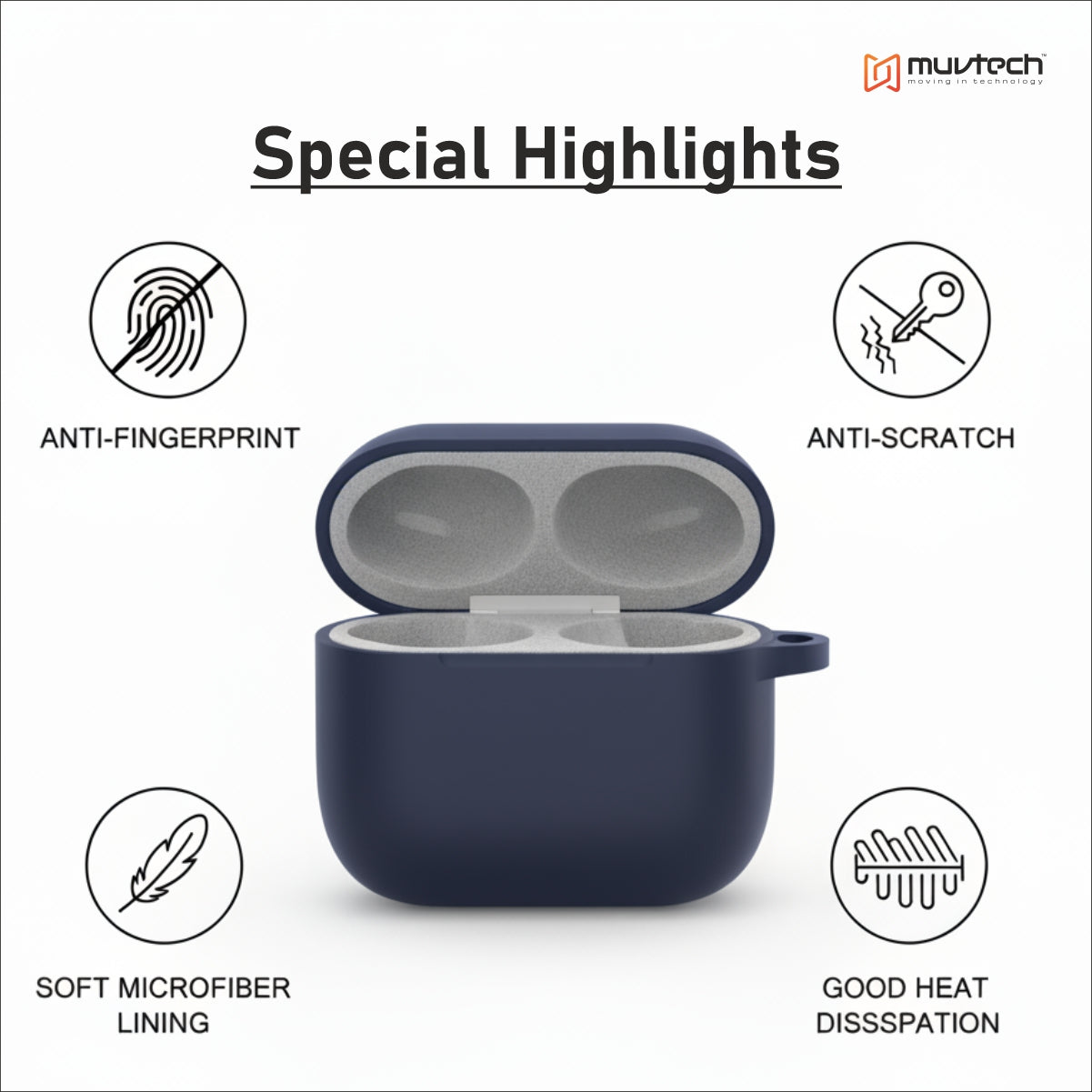 Pop Silicone Case for Airpods Pro 3.