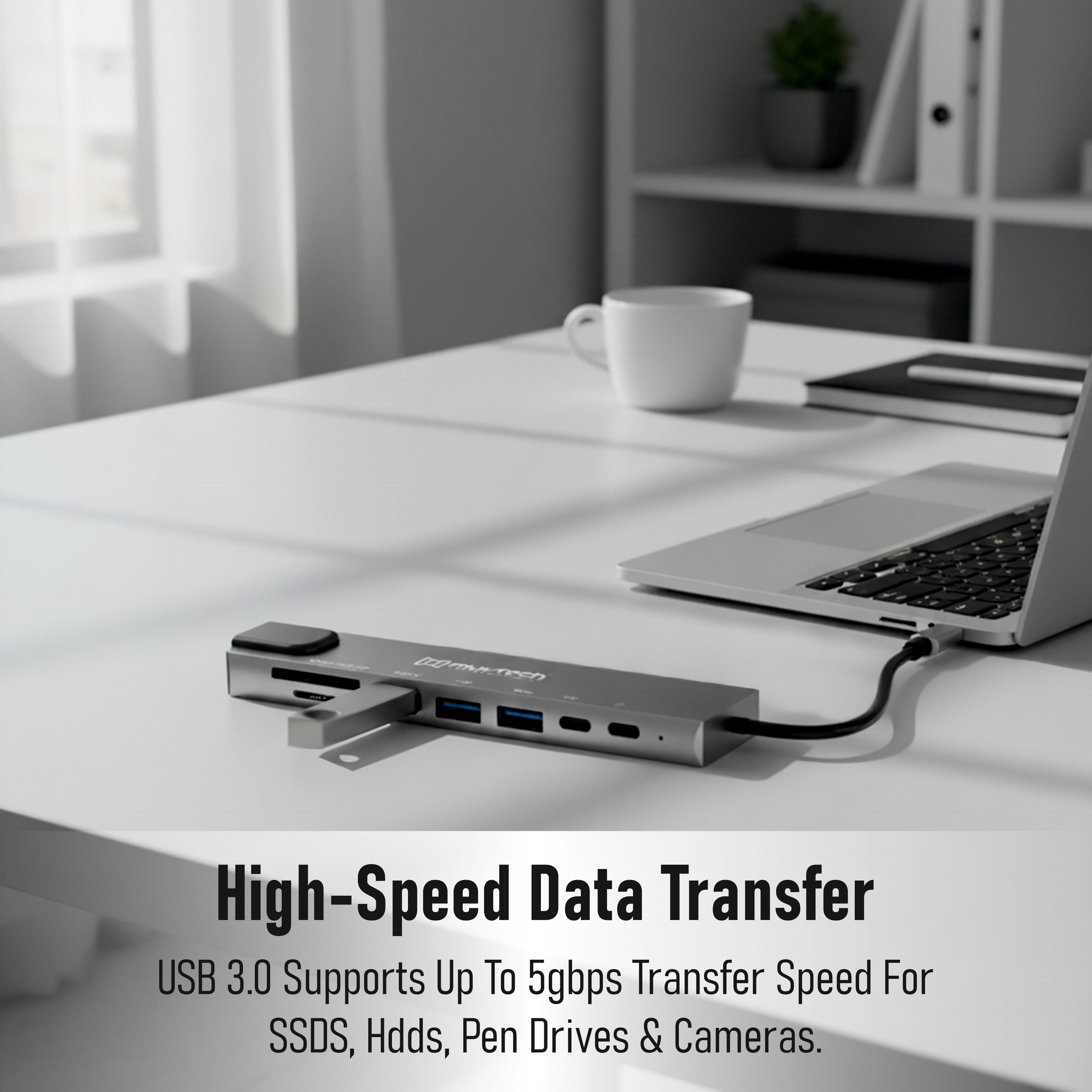 Unity Link 8-in-1 USB Type-C Hub