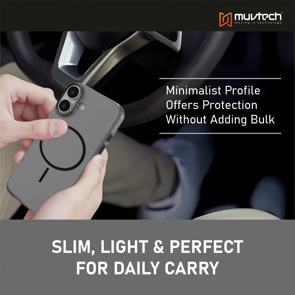 Crystal Halo Case for iPhone 17 Series, Slim Case with Camera Protection Bump, Anti-Yellow Case