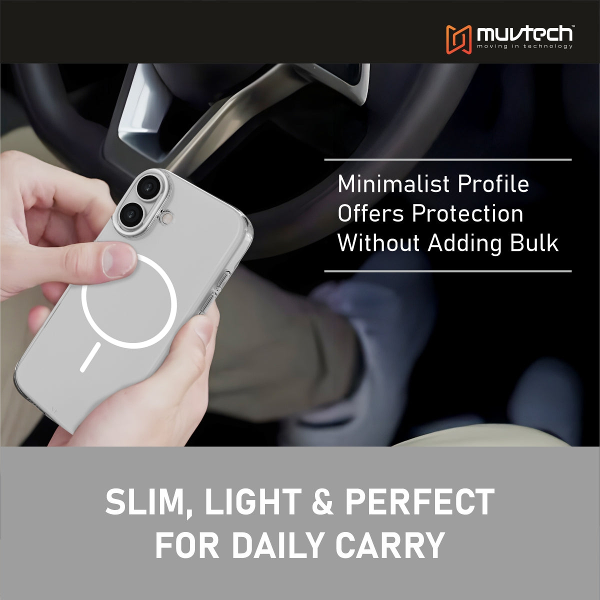 Crystal Halo Case for iPhone 17 Series, Slim Case with Camera Protection Bump, Anti-Yellow Case