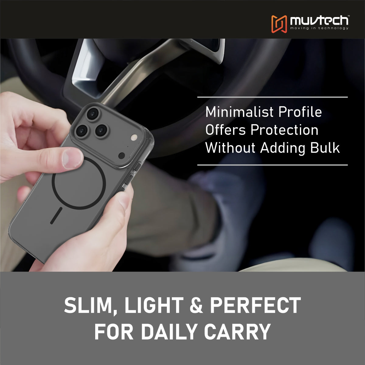 Crystal Halo Case for iPhone 17 Pro / Pro Max Slim Case with Camera Protection Bump, Anti-Yellow Case