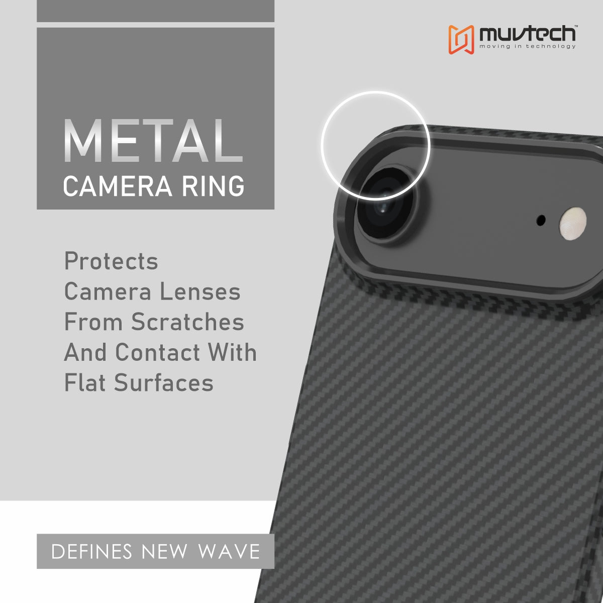 Slim Case for iPhone 17 Series, 1.5mm PC Slim Case with Metal Camera Ring and Metal Buttons