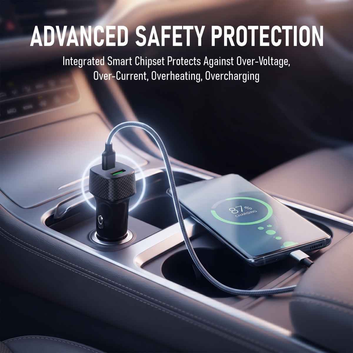 30W Bullet Car Charger