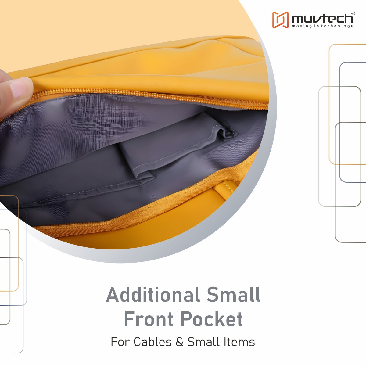 Muvtech KYRA Laptop Bag – Premium Stylish Laptop Bag for Laptops up to 15 Inch