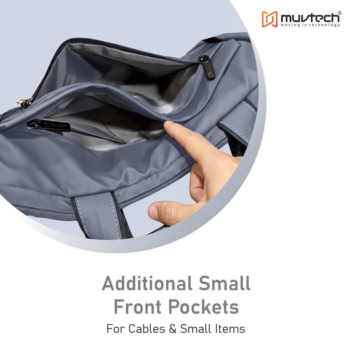 Muvtech Ruvo Premium Laptop Bag – Stylish & Protective Bag for Laptops Up to 14 inches