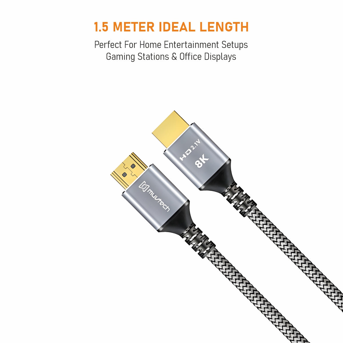 VIREX HDMI 2.1 Cable 1.5M
